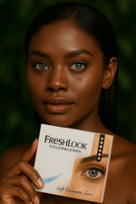 Charger l&#39;image dans la galerie, Ensemble FreshLook – Lentilles de Contact Colorées avec Kit d’Entretien
