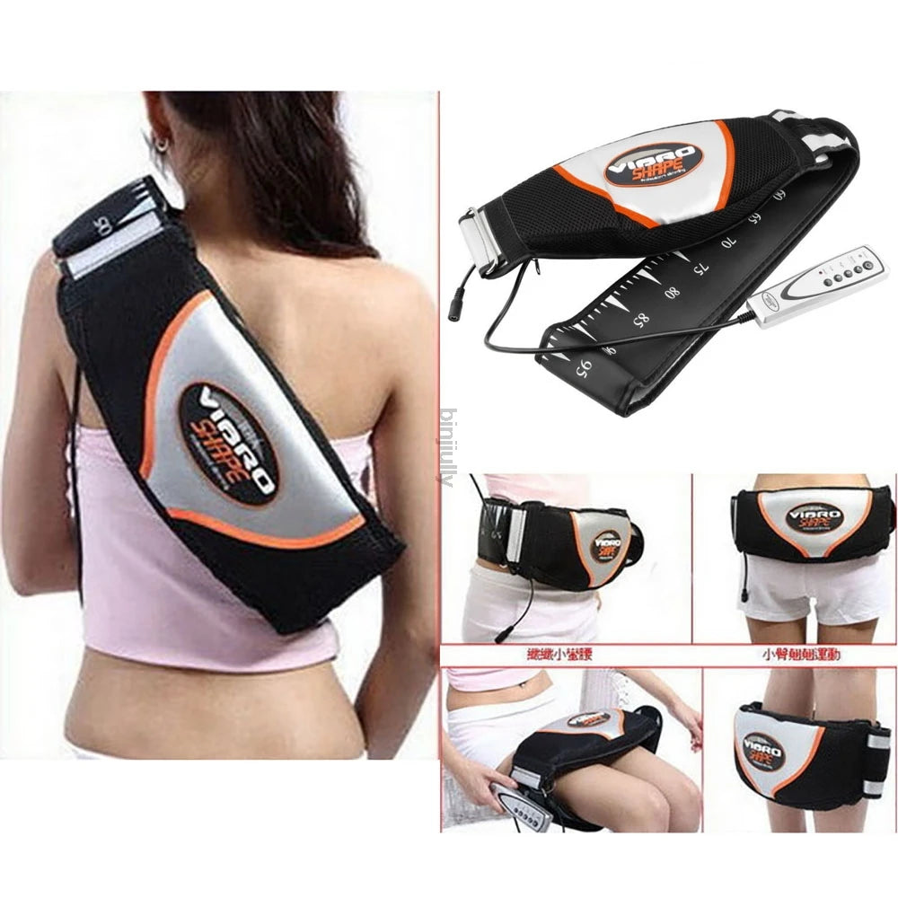 Le VibroShape - Ceinture minceur Toute taille pour Sculpter le Corps, Massage et Détente.