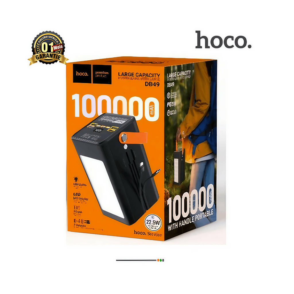 Power bank Hoco 100.000 mAh.