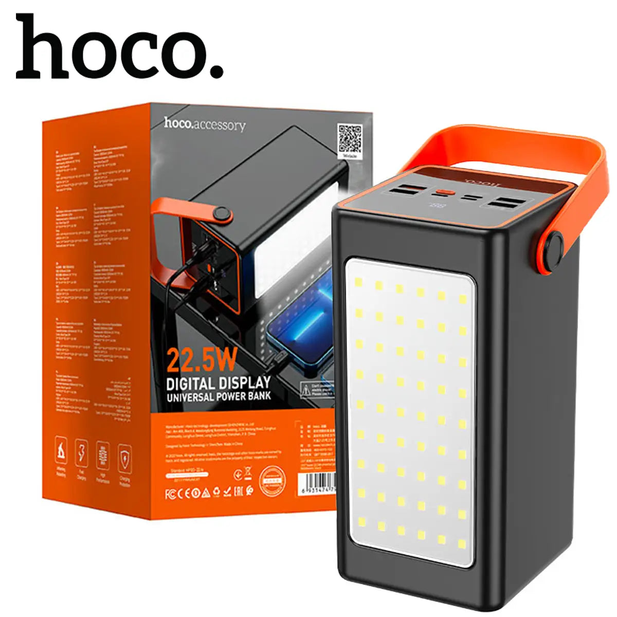 Power bank Hoco 100.000 mAh.
