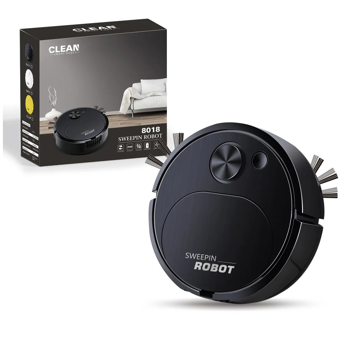 Aspirateur Robot 3-en-1