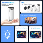 Charger l&#39;image dans la galerie, Projecteur Magcubic HD 4K  -  Votre Smart Tv Portative - Android  avec Wifi.
