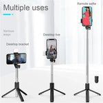 Charger l&#39;image dans la galerie, Selfie Light - Canne a selfie avec éclairage LED.
