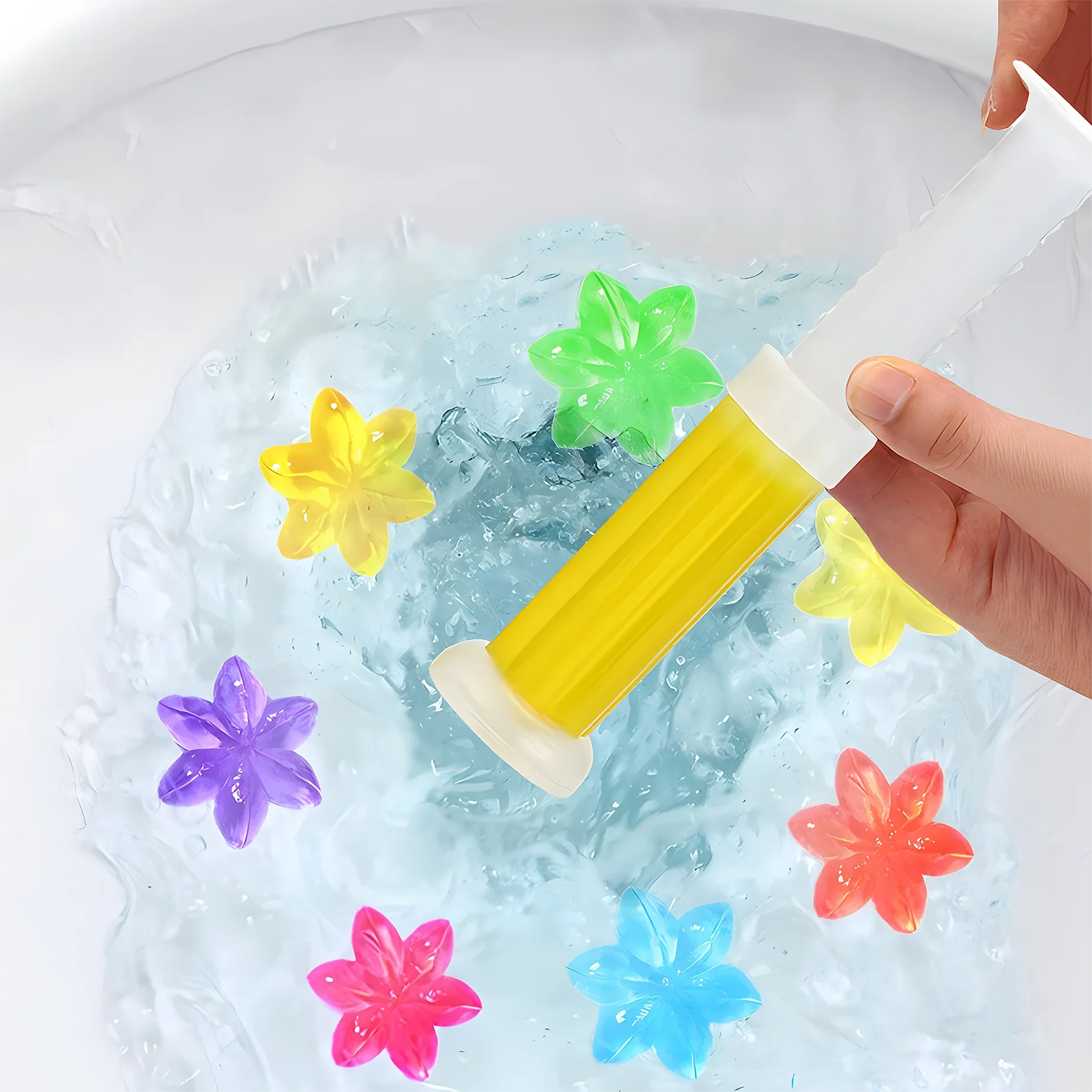 Gel Nettoyant WC en Fleur.