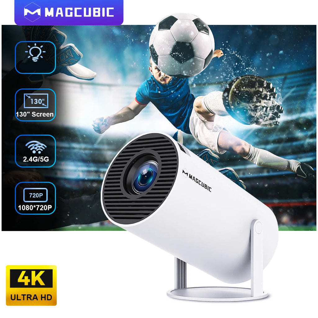 Projecteur Magcubic HD 4K  -  Votre Smart Tv Portative - Android  avec Wifi.