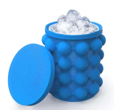 Moule à Glaçons en Silicone, Glacière Portable pour Bière et Vin.