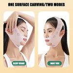 Charger l&#39;image dans la galerie, 1PCS Chin Cheek Slimming Bandage V Shaper V Line Lifting Mask Face Lifting Anti Wrinkle Strap Band Sleeping Mask Beauty Health
