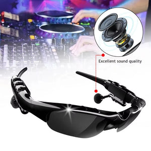 Smart Bluetooth Audio Glasses Outdoor Sports Cycling Surround Sound Headphones Listen To Music Call Polarized Sunglasses.
