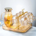 Charger l&#39;image dans la galerie, Carafe VIP + 6 Verres  Design Diamant.
