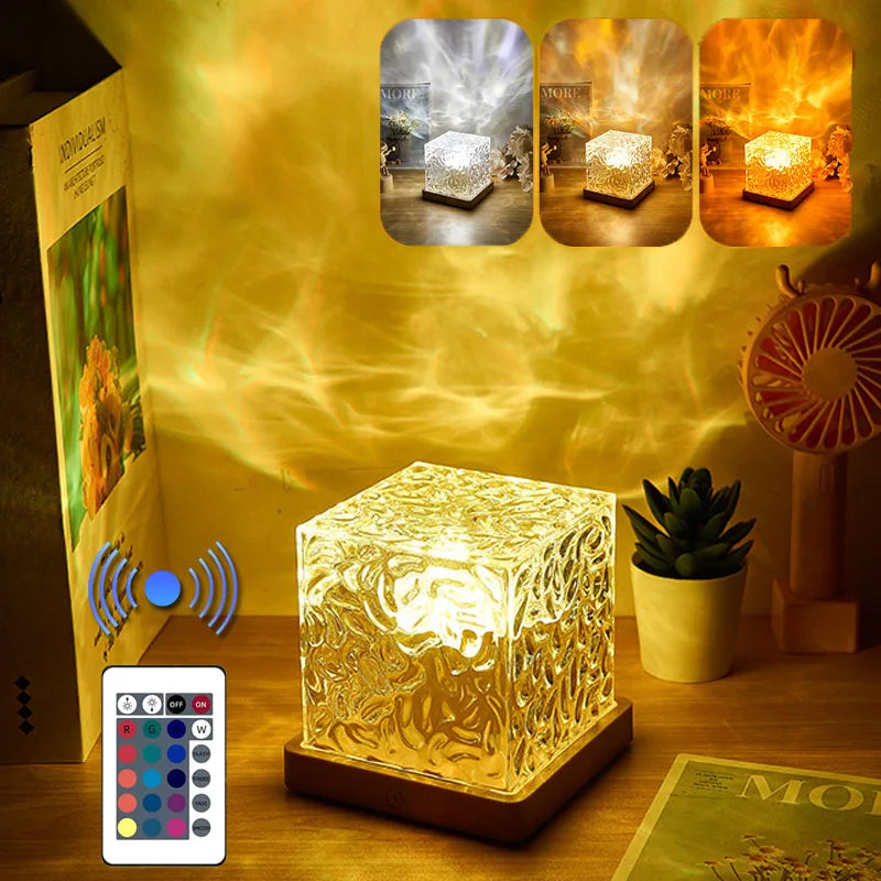 Lampe Crystal Flamme.