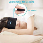Charger l&#39;image dans la galerie, Bandeau Écouteurs Bluetooth -  3-en-1 pour Sport, Détente et Sommeil.
