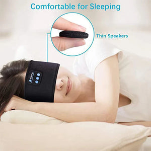 Bandeau Écouteurs Bluetooth -  3-en-1 pour Sport, Détente et Sommeil.