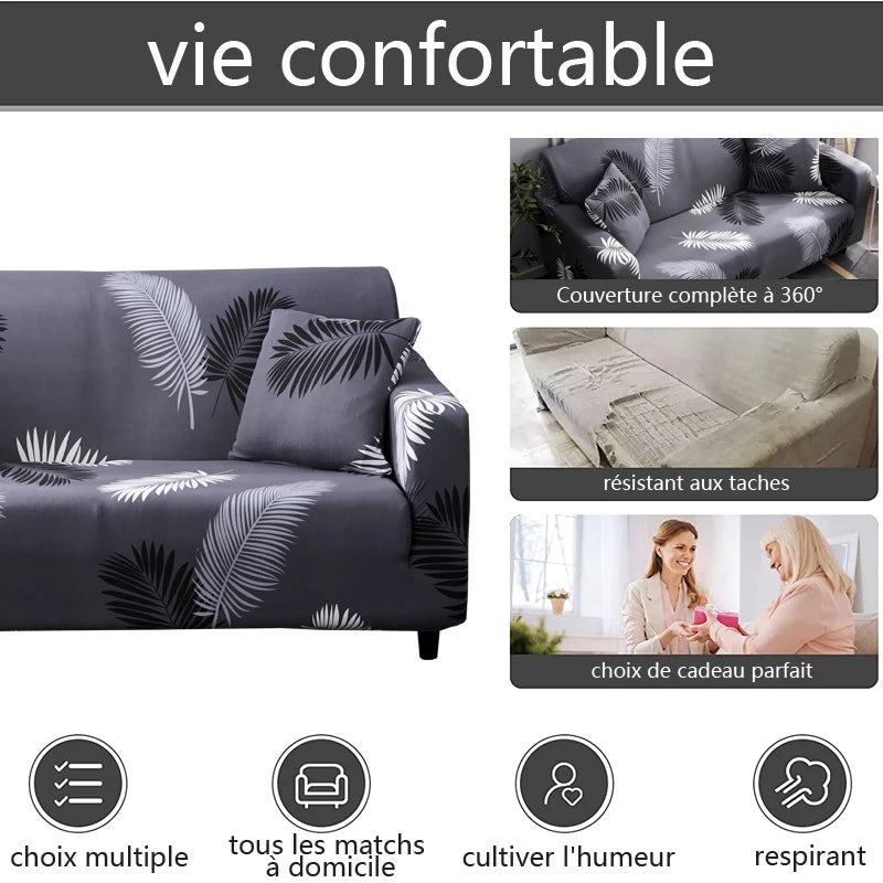 Housse de Canapé Extensible - Pour Fauteuil complet..