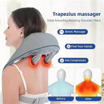 Charger l&#39;image dans la galerie, Oreiller de Massage Sans Fil   pour le Cou, le Dos et Tout le Corps.
