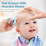 Charger l&#39;image dans la galerie, 10 Pcs Newborn Baby Nail Hair Daily Care Kit Infant Kids Grooming Brush Comb Safe Nail Clippers Set For Baby Gift
