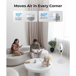 Charger l&#39;image dans la galerie, Luxueux Ventilateur Intelligent à Circulation d&#39;Air - Votre Solution de Fraîcheur Instantanée

