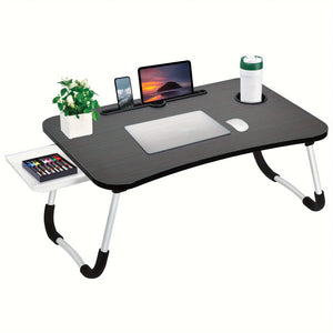 Table de Lit Pliable pour Ordinateur, repas et Etudes
