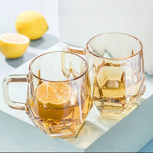 Carafe VIP + 6 Verres  Design Diamant.
