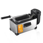 Charger l&#39;image dans la galerie, 3L Electric Fryer  Deep Fryer Household Small   Deep-Fried Dough Sticks Chips Machine Stall Fryer Constant Temperature

