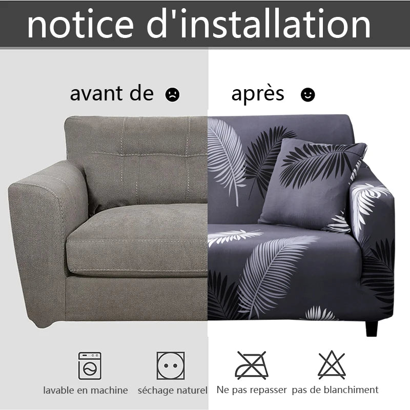 Housse de Canapé Extensible - Pour Fauteuil complet..