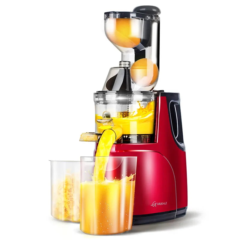 Extracteur de Jus de Fruits et Légumes à Grande Ouverture.