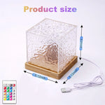Charger l&#39;image dans la galerie, Lampe Crystal Flamme.
