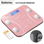 Charger l&#39;image dans la galerie, Smart Body Fat Scale Wireless Digital Bathroom Scale Bluetooth Electronic Weight Scale with Smartphone App.
