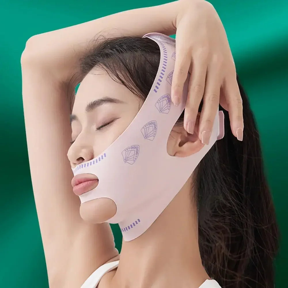 1PCS Chin Cheek Slimming Bandage V Shaper V Line Lifting Mask Face Lifting Anti Wrinkle Strap Band Sleeping Mask Beauty Health