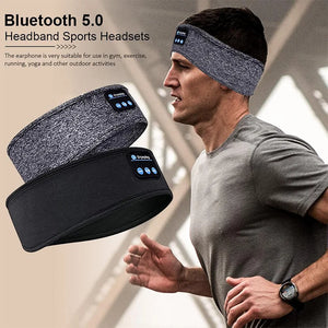 Bandeau Écouteurs Bluetooth -  3-en-1 pour Sport, Détente et Sommeil.