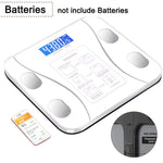 Charger l&#39;image dans la galerie, Smart Body Fat Scale Wireless Digital Bathroom Scale Bluetooth Electronic Weight Scale with Smartphone App.
