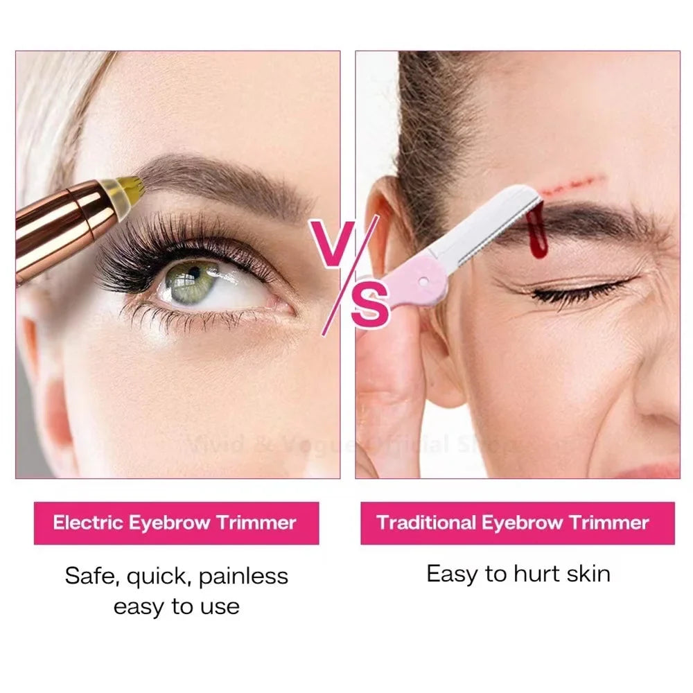 Épilateur de Sourcils Électrique.