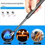 Charger l&#39;image dans la galerie, Portable charging igniter, kitchen ignition gun, ignition rod, electronic charging lighter, outdoor igniter.
