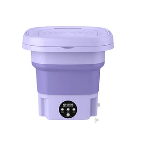Mini Machine à Laver Pliable 8L - Pour sous-vêtements, culottes, mouchoirs,chaussettes et vêtements de bébé