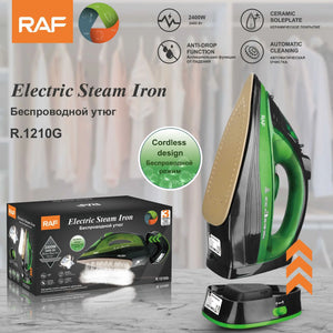 Fer à Repasser Rechargeable et sans fil 2400W.