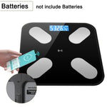 Charger l&#39;image dans la galerie, Smart Body Fat Scale Wireless Digital Bathroom Scale Bluetooth Electronic Weight Scale with Smartphone App.

