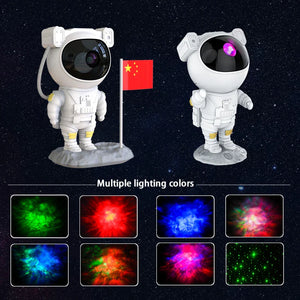 Projecteur Astronaute 360° avec Télécommande.