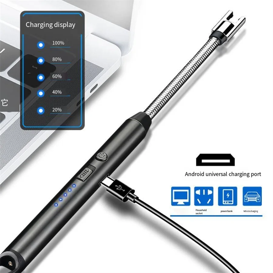 Portable charging igniter, kitchen ignition gun, ignition rod, electronic charging lighter, outdoor igniter.