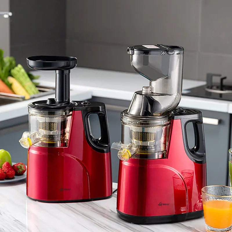 Extracteur de Jus de Fruits et Légumes à Grande Ouverture.