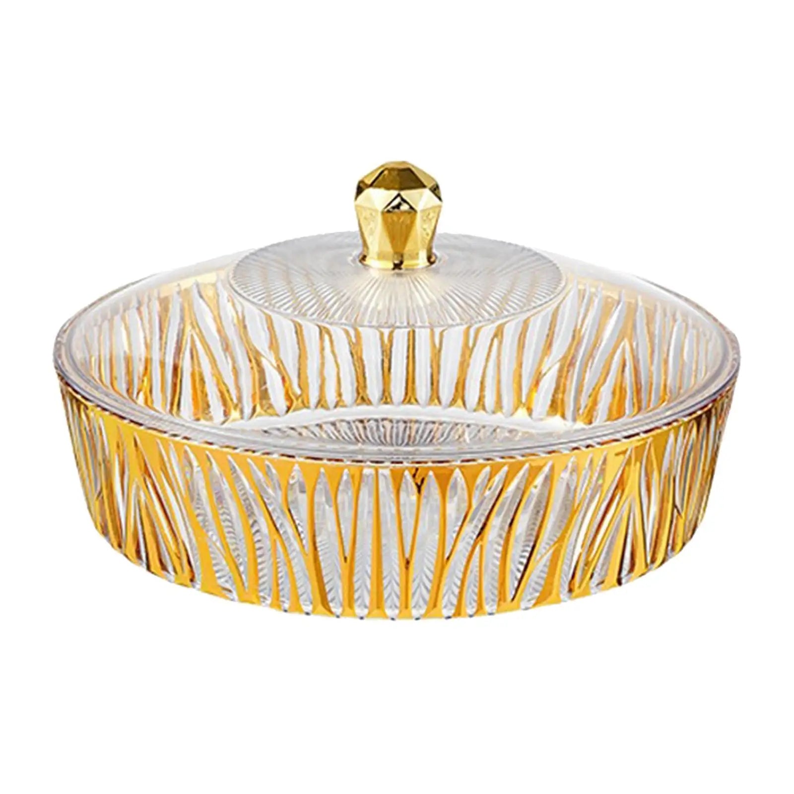 Cake Plate Dessert Table Display with Cover Transparent Portable Decoration Fruit Bowl Serving Cookie Platter for Party