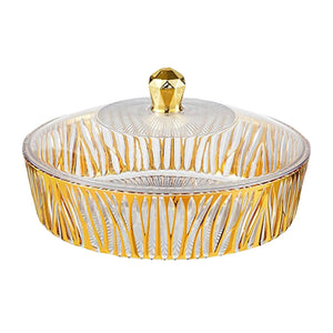 Cake Plate Dessert Table Display with Cover Transparent Portable Decoration Fruit Bowl Serving Cookie Platter for Party