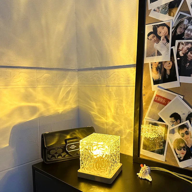 Lampe Crystal Flamme.
