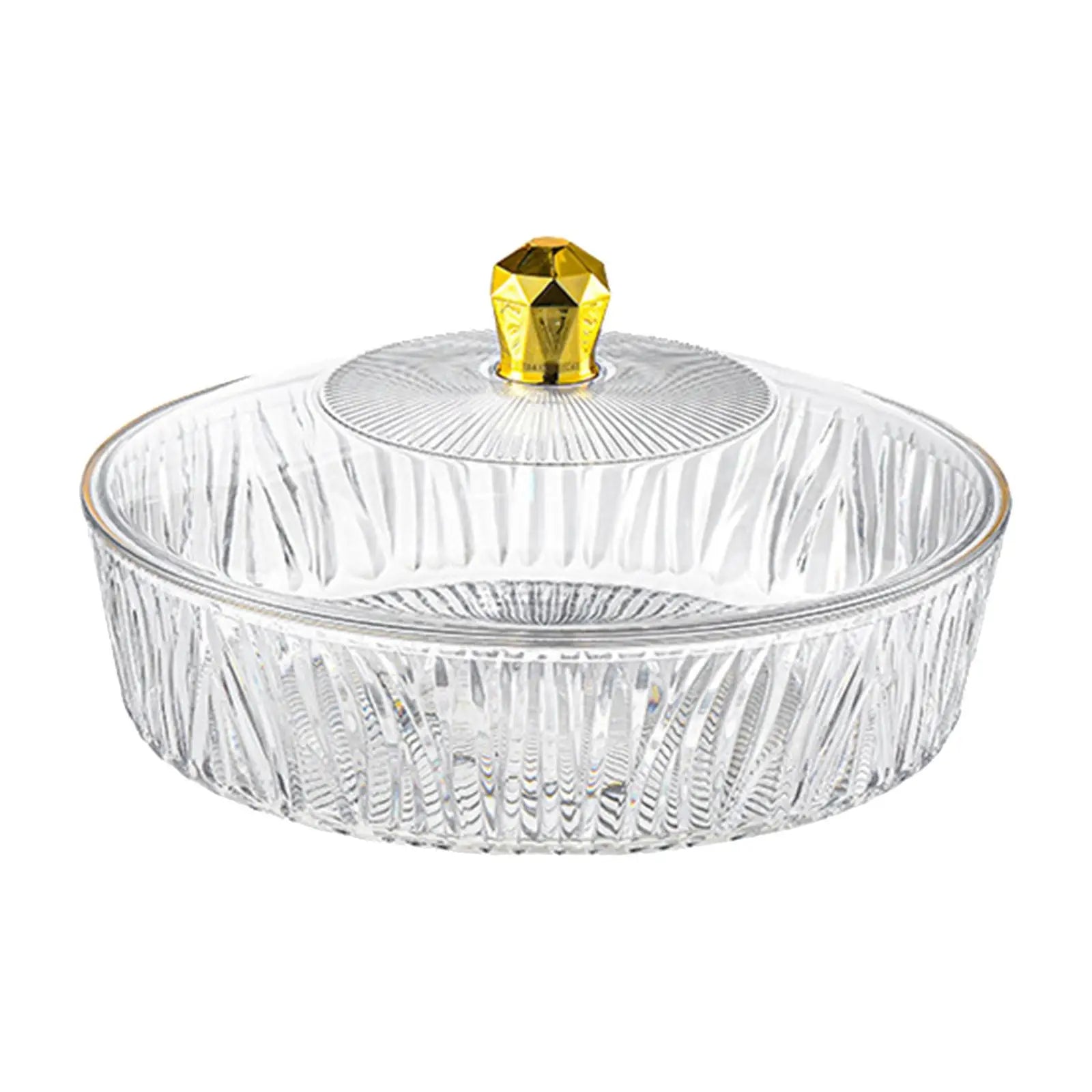 Cake Plate Dessert Table Display with Cover Transparent Portable Decoration Fruit Bowl Serving Cookie Platter for Party