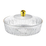 Charger l&#39;image dans la galerie, Cake Plate Dessert Table Display with Cover Transparent Portable Decoration Fruit Bowl Serving Cookie Platter for Party
