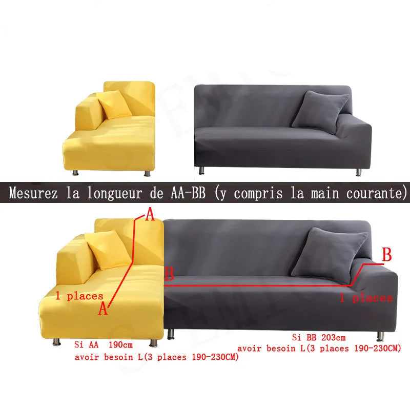 Housse de Canapé Extensible - Pour Fauteuil complet..