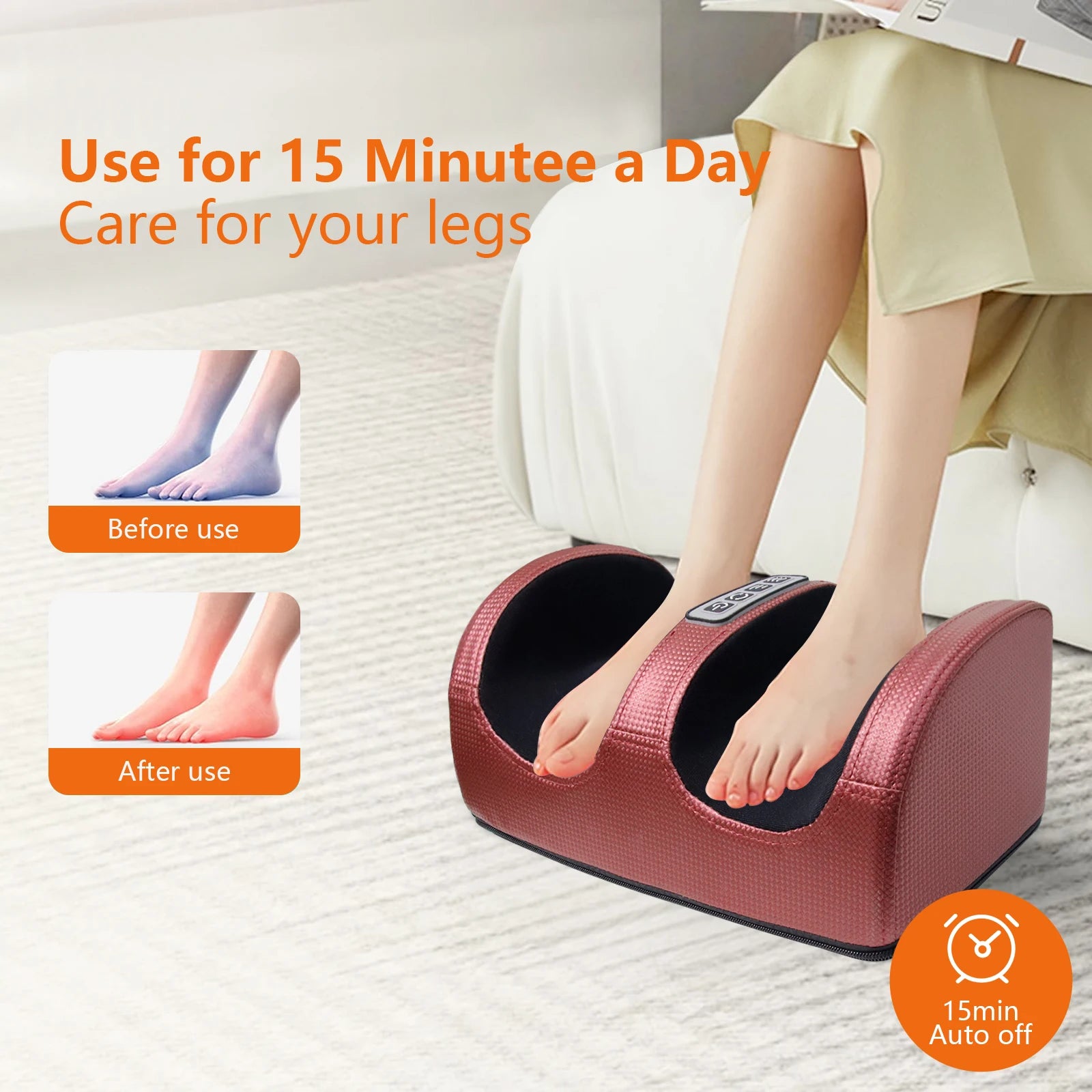 Appareil de Massage pour les Pieds et Jambes