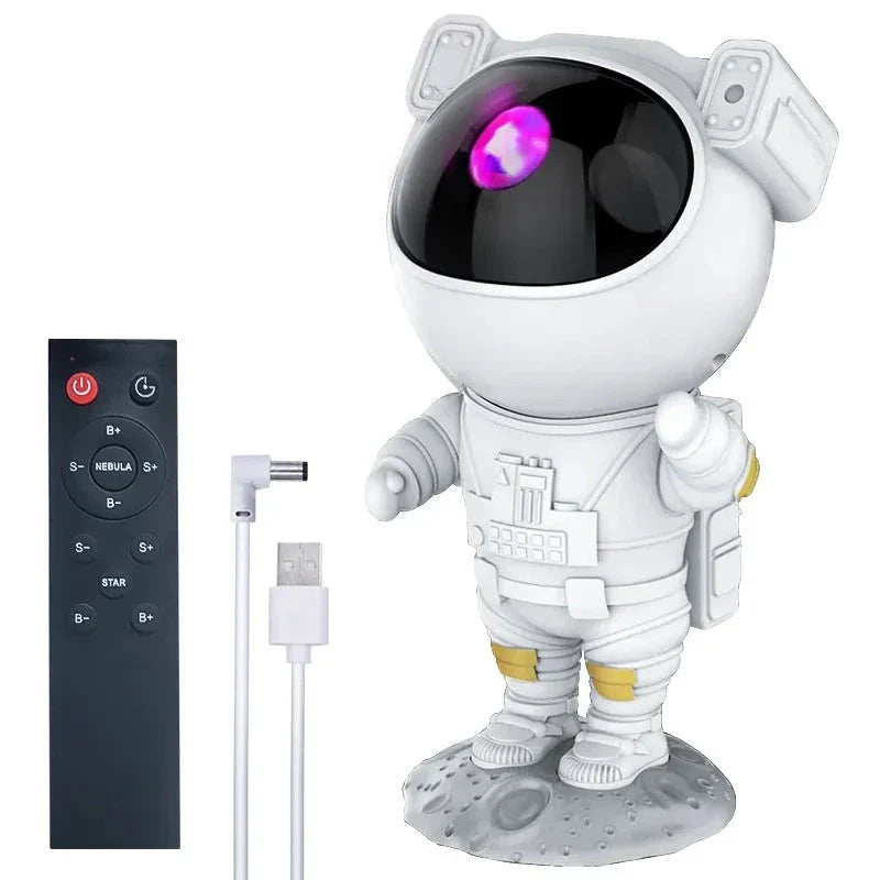 Projecteur Astronaute 360° avec Télécommande.