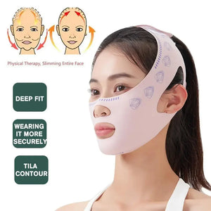 1PCS Chin Cheek Slimming Bandage V Shaper V Line Lifting Mask Face Lifting Anti Wrinkle Strap Band Sleeping Mask Beauty Health