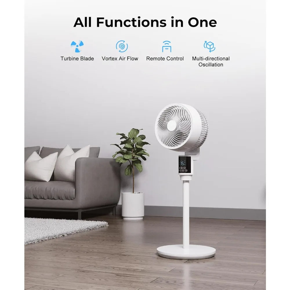 Luxueux Ventilateur Intelligent à Circulation d'Air - Votre Solution de Fraîcheur Instantanée