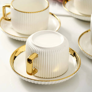 Service de Table Élégant Européen en Porcelaine – 32 Pièces - Édition Luxe