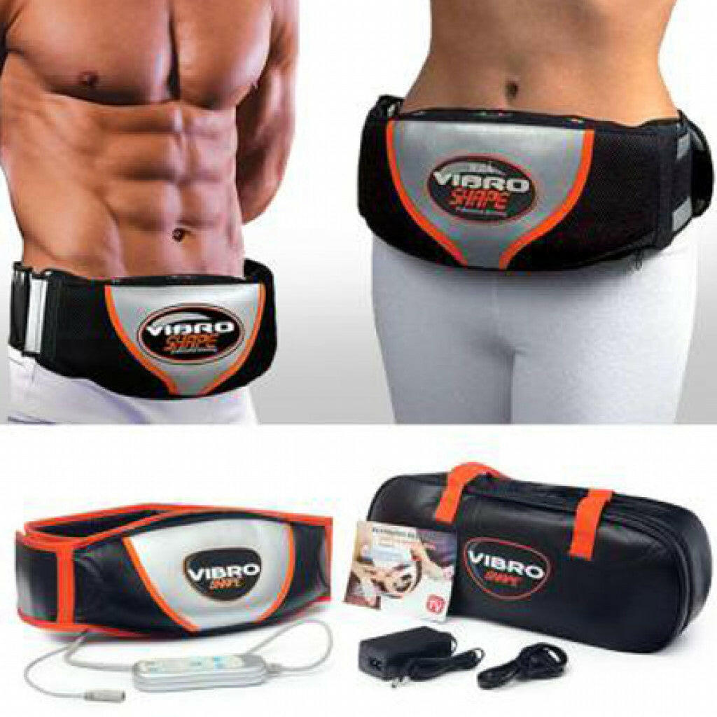Le VibroShape - Ceinture minceur Toute taille pour Sculpter le Corps, Massage et Détente.